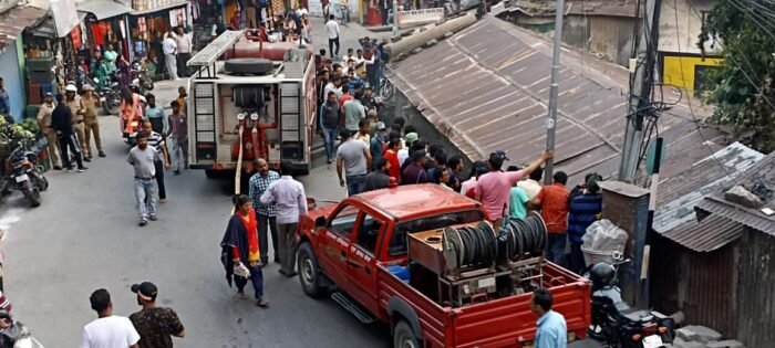 जोशीमठ में टली आगजनी की बड़ी घटना